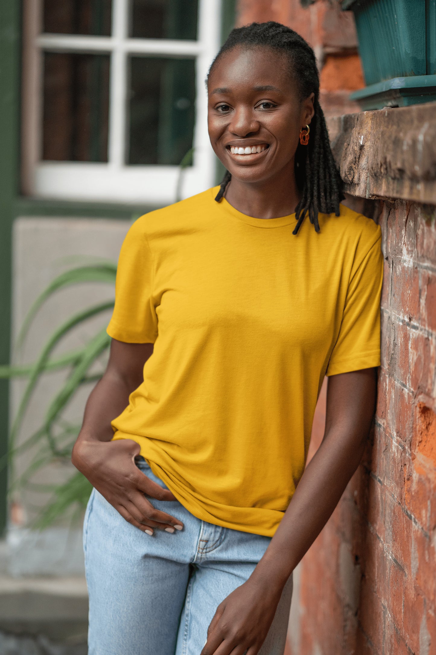 Women's Classic Fit T-Shirt - Golden Yellow | The OddBall Wagon