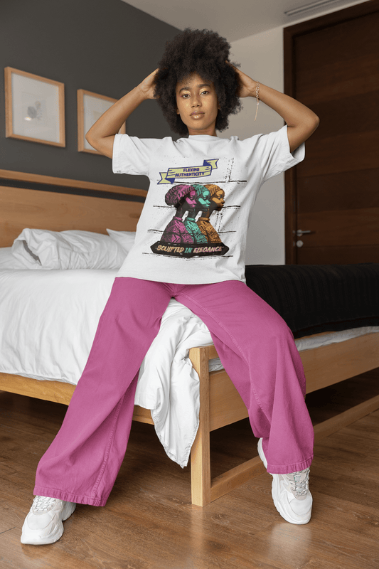 Flexing Authenticity Oversized T-Shirt | The OddBall Wagon