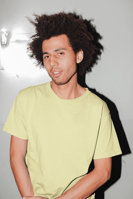 Men's Classic Fit T-Shirt - Butter Yellow | The OddBall Wagon