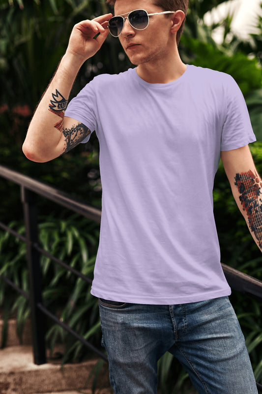 Men's Classic Fit T-Shirt - Iris Lavendar | The OddBall Wagon