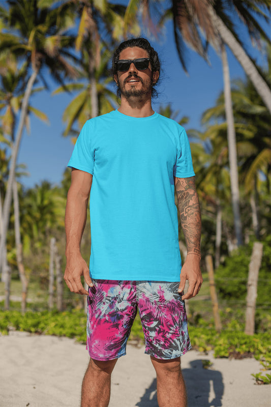 Men's Classic Fit T-Shirt - Sky Blue | The OddBall Wagon