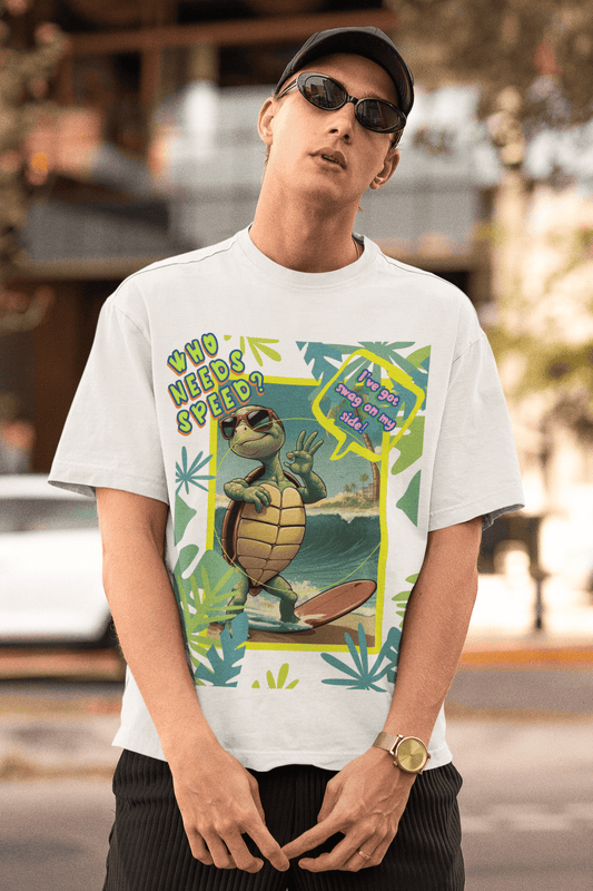 Who Needs Speed? Oversized T-Shirt | The OddBall Wagon