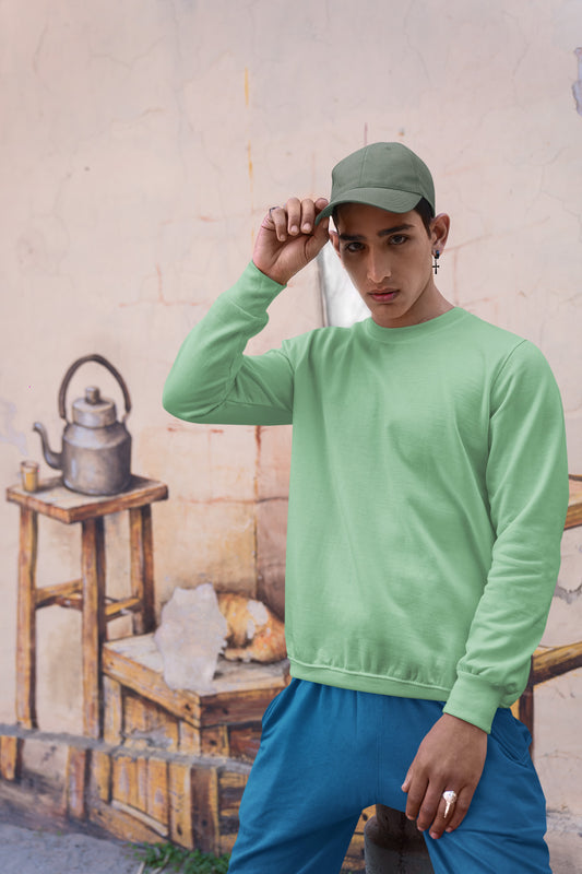 Classic Men's Mint Green Sweatshirt | The OddBall Wagon