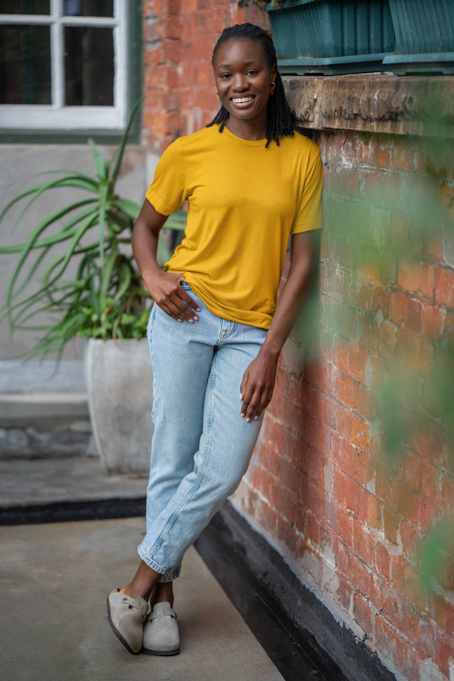 Women's Classic Fit T-Shirt - Golden Yellow | The OddBall Wagon