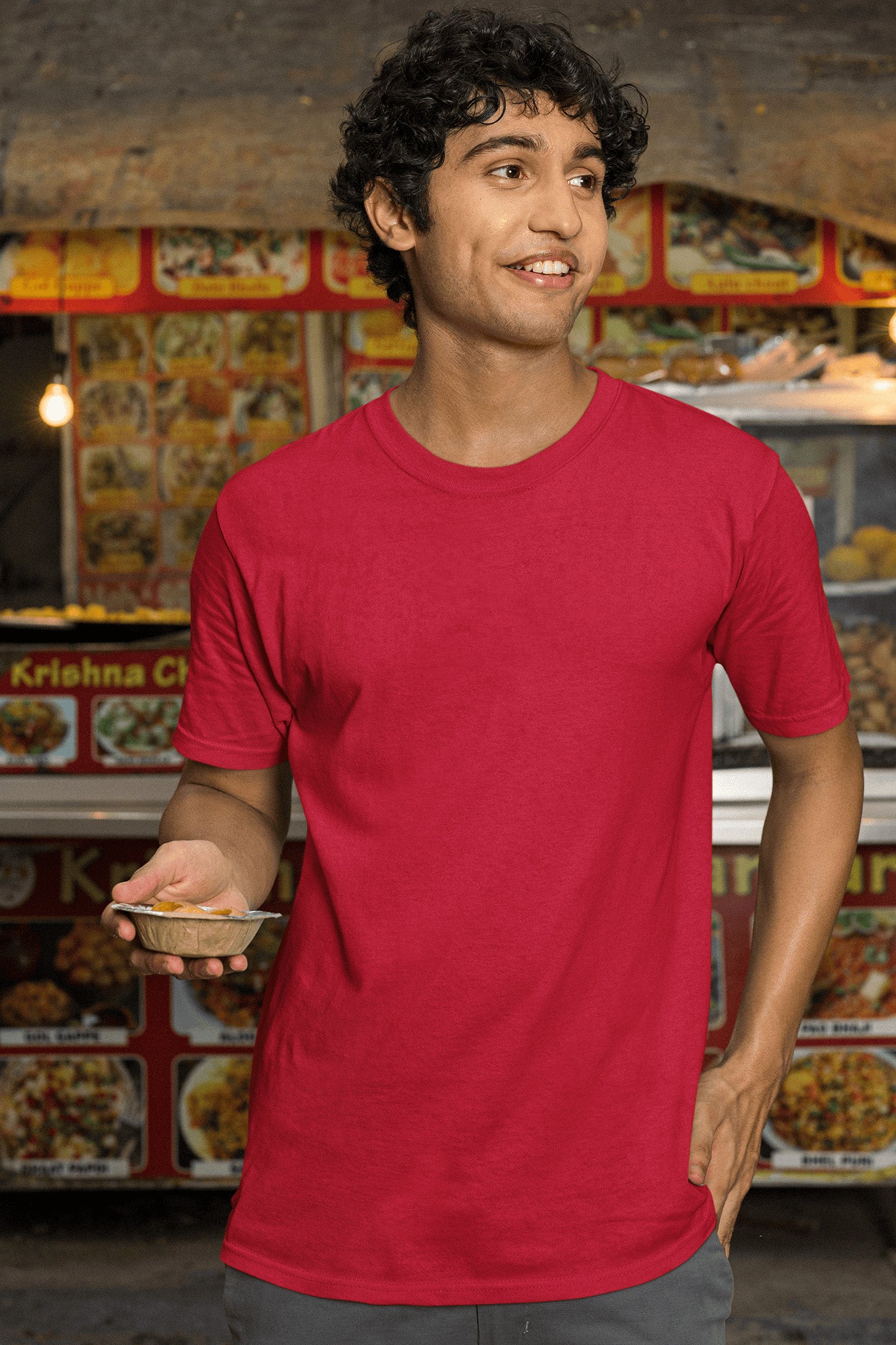 Men's Classic Fit T-Shirt - Red | The OddBall Wagon