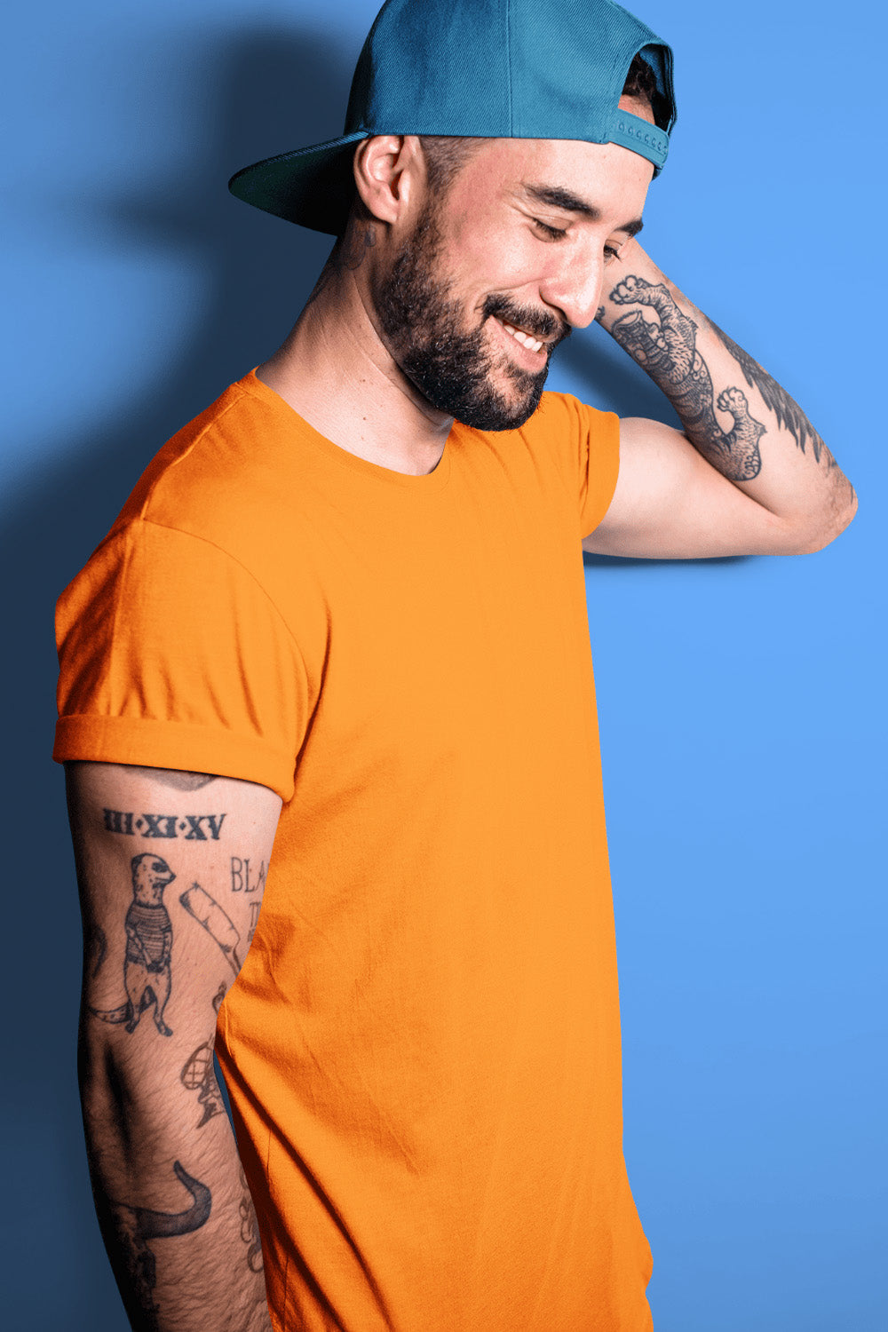 Men's Classic Fit T-Shirt - Orange | The OddBall Wagon