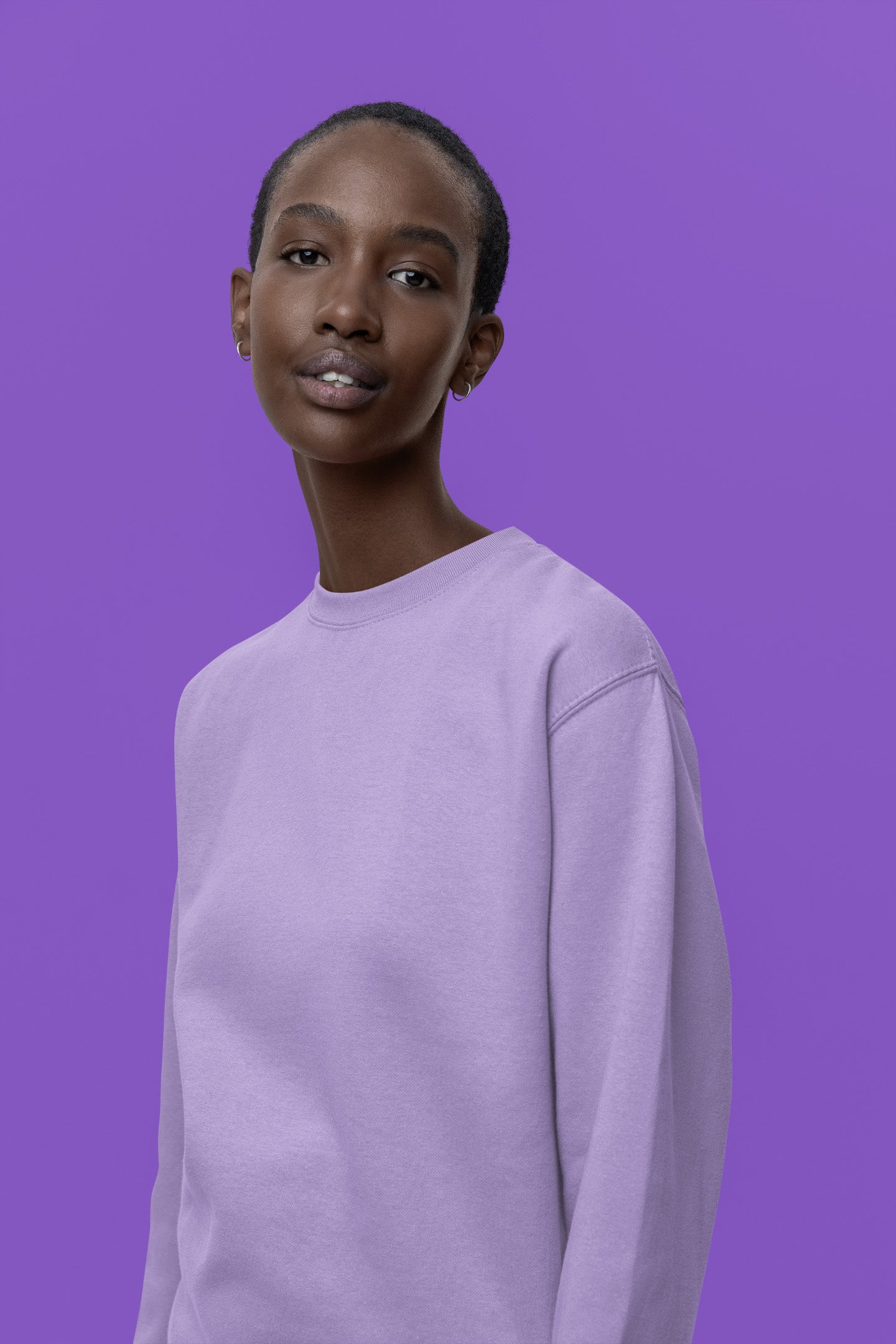 Women's Iris Lavendar Sweatshirt | The OddBall Wagon