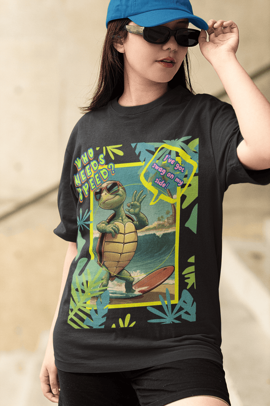 Who Needs Speed? Oversized T-Shirt | The OddBall Wagon