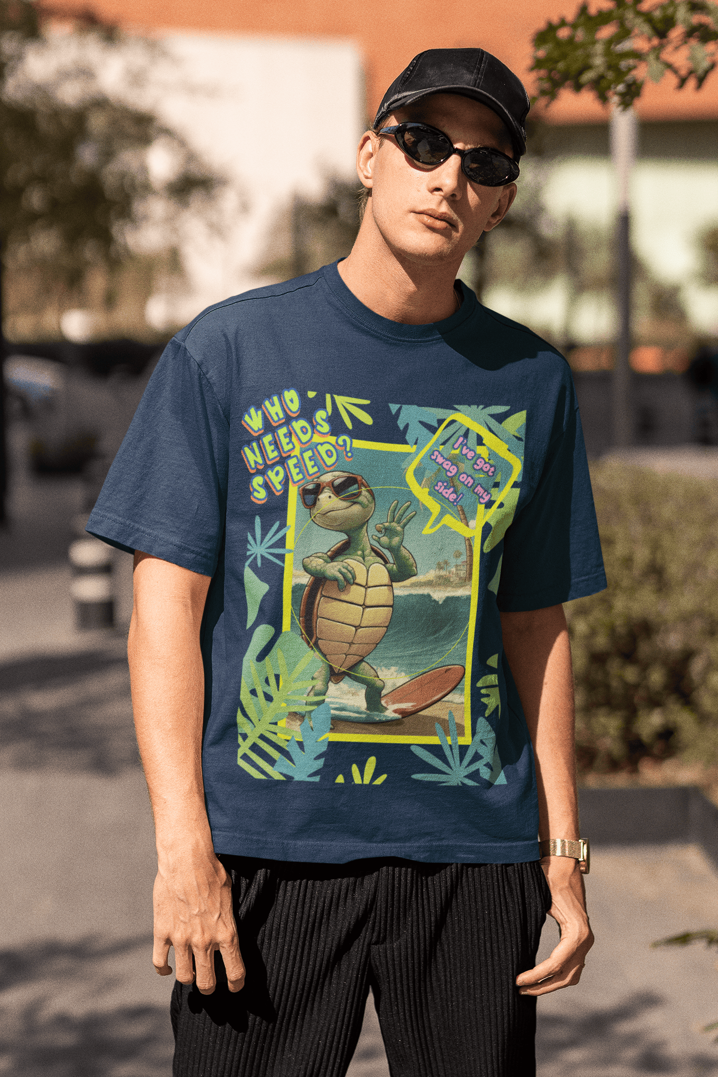 Who Needs Speed? Oversized T-Shirt | The OddBall Wagon