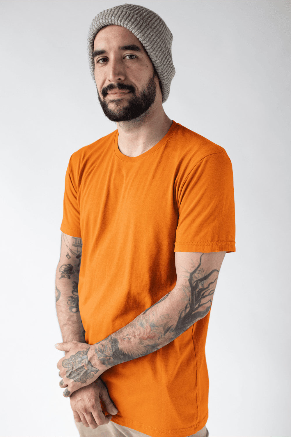 Men's Classic Fit T-Shirt - Orange | The OddBall Wagon