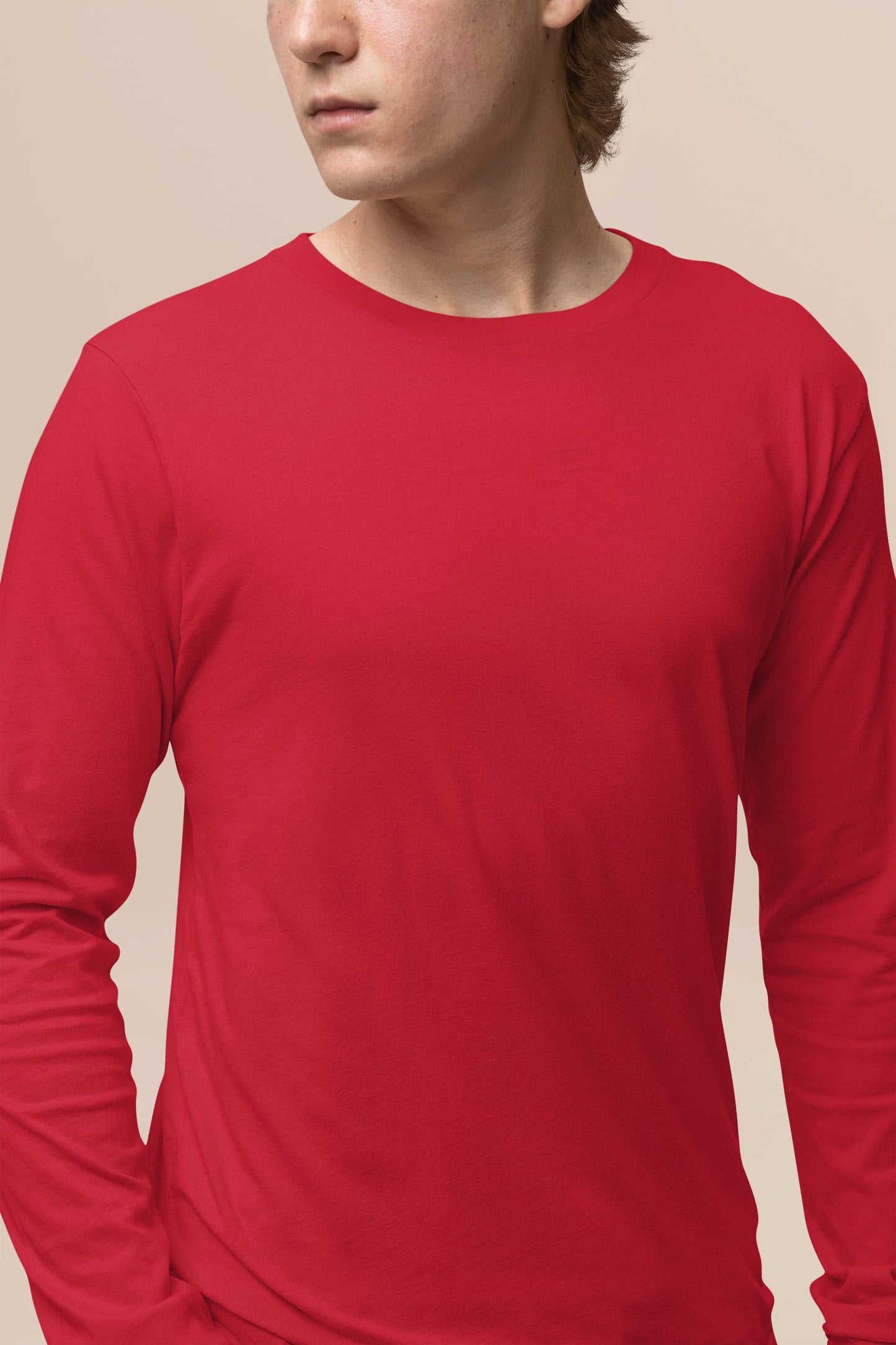 Men's Classic Red Full Sleeves | The OddBall Wagon