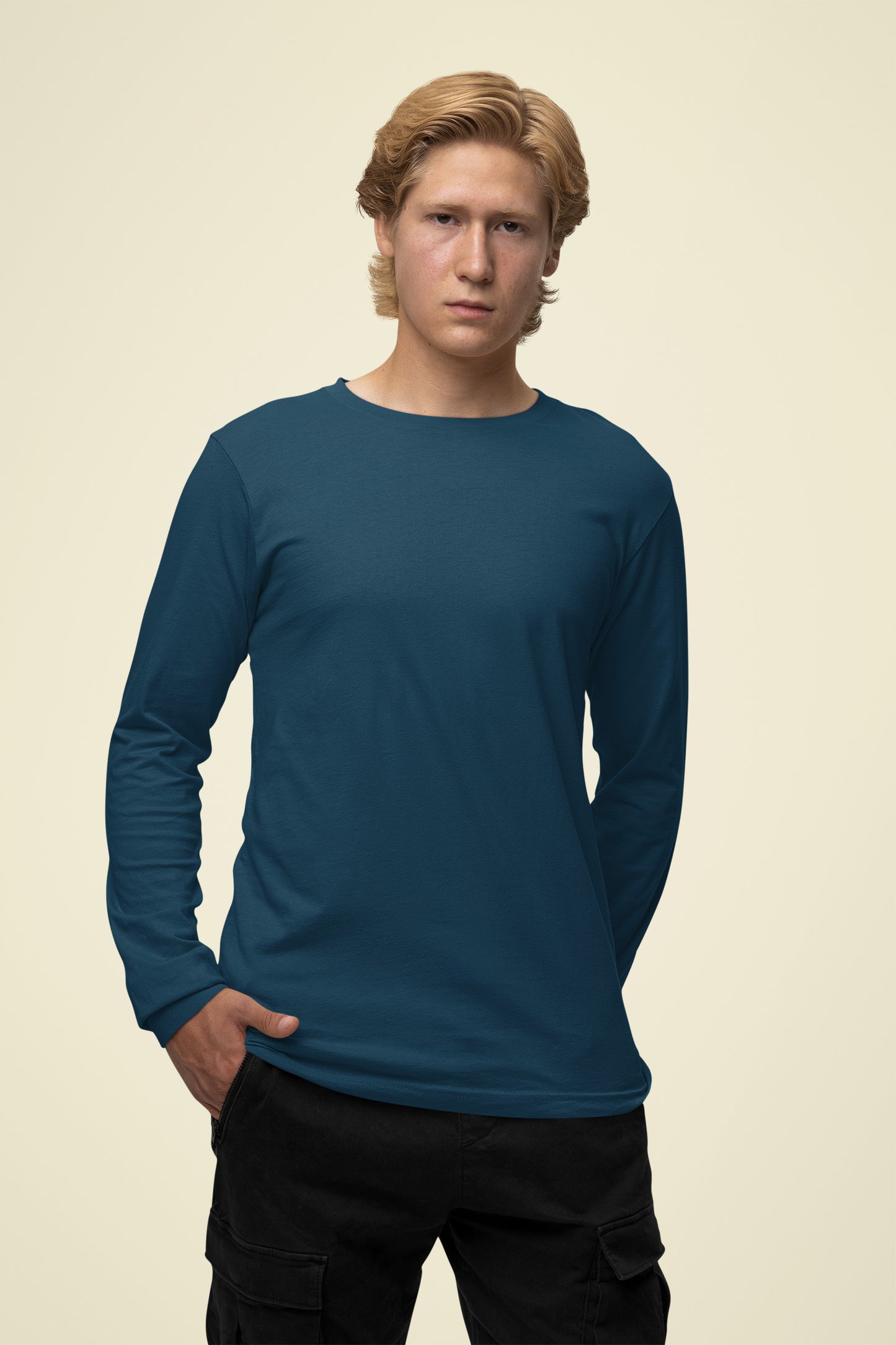 Men's Classic Navy Blue Full Sleeves | The OddBall Wagon