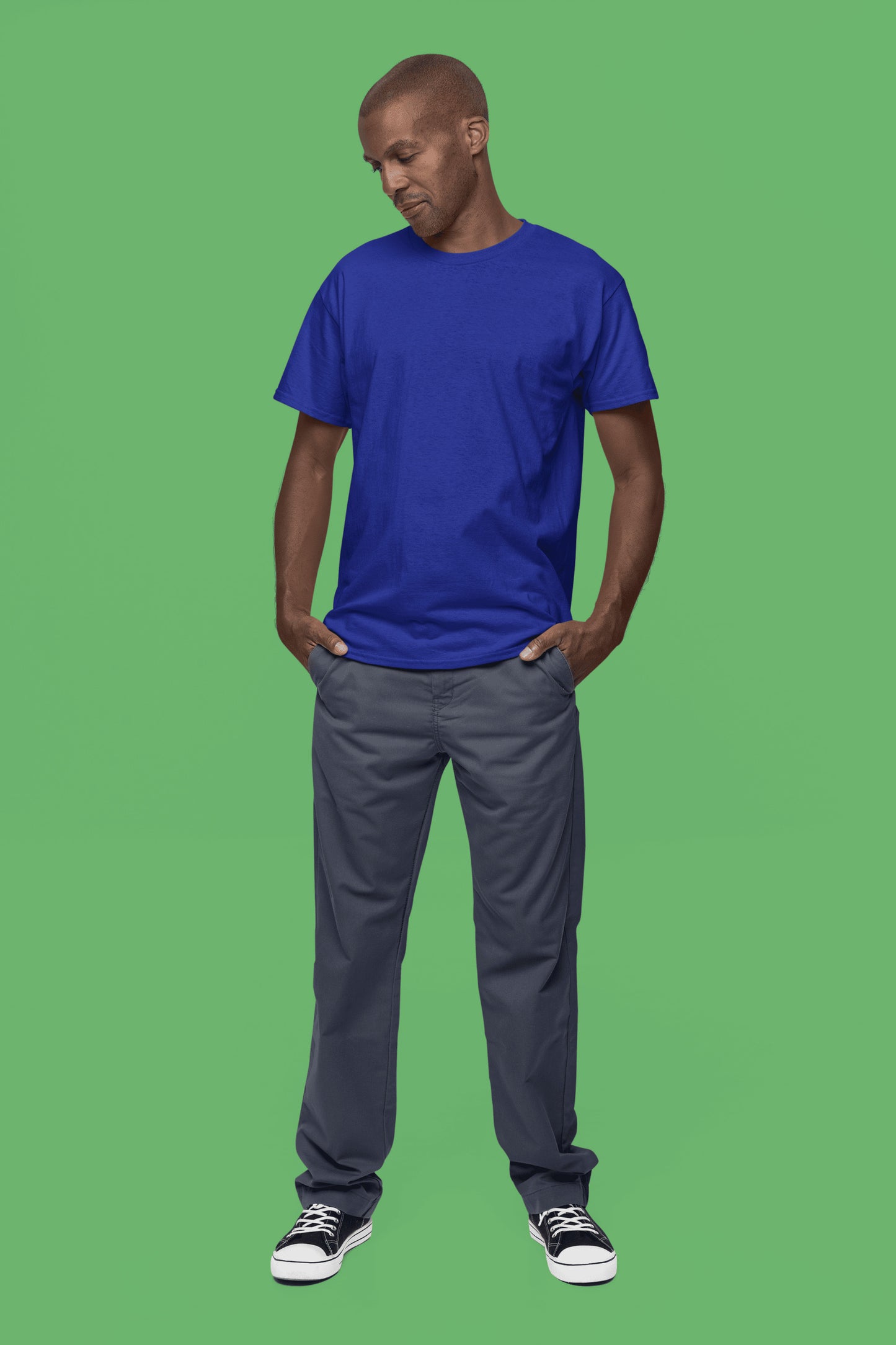 Men's Classic Fit T-Shirt - Royal Blue | The OddBall Wagon