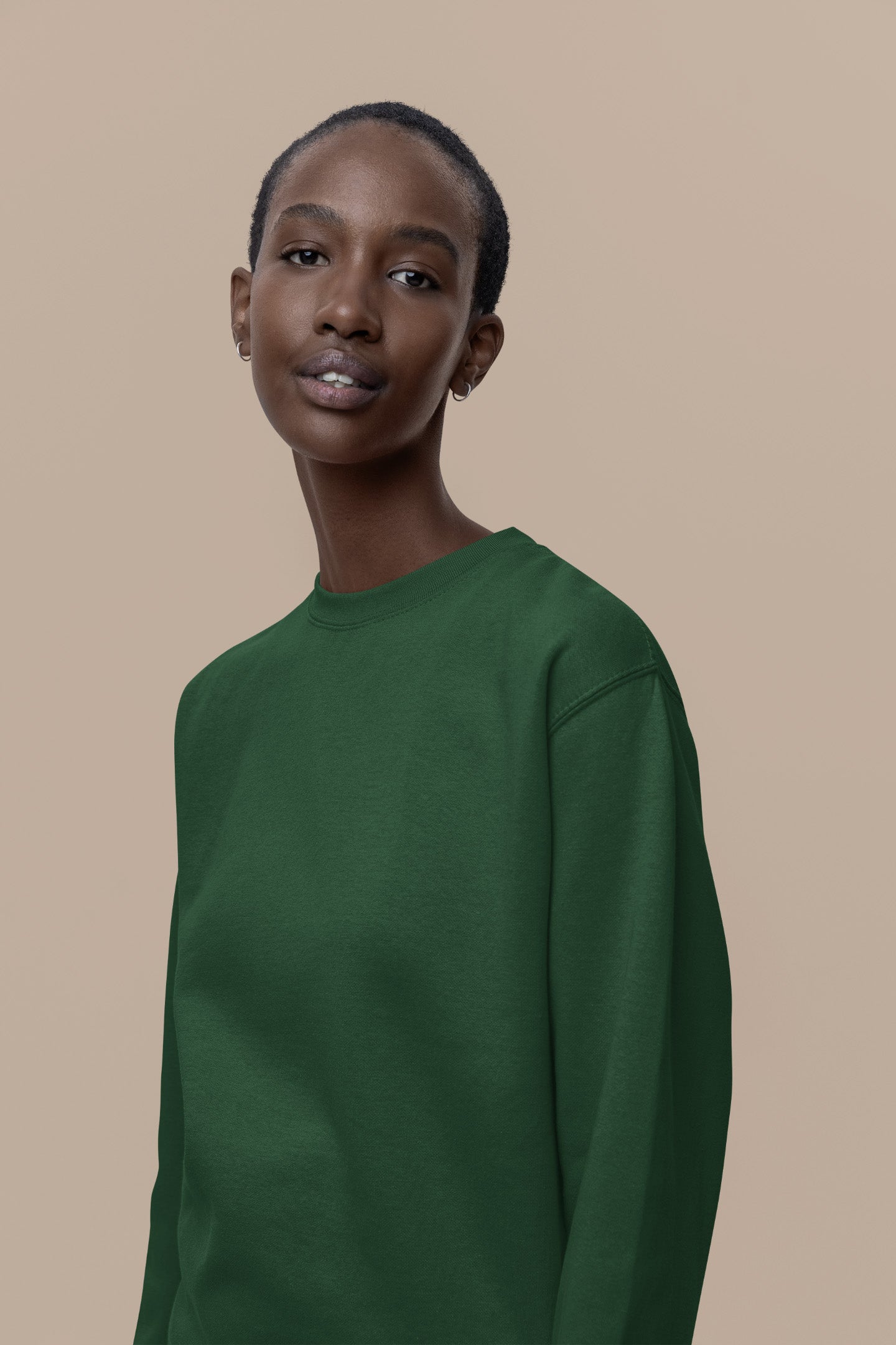 Women's Olive Green Sweatshirt | The OddBall Wagon