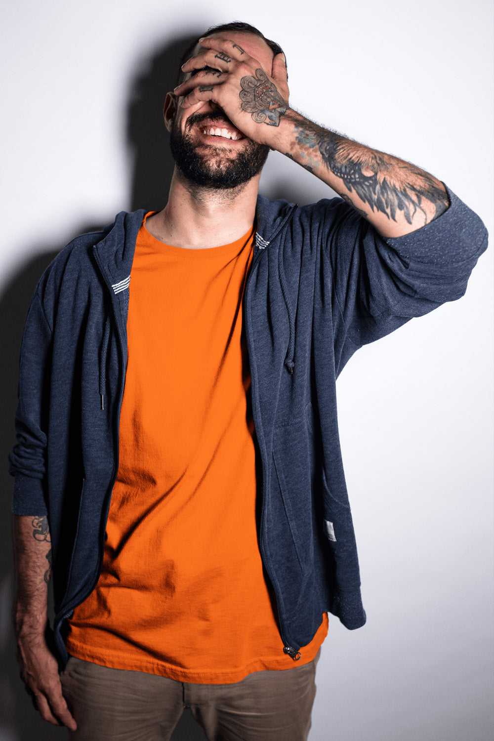 Men's Classic Fit T-Shirt - Orange | The OddBall Wagon