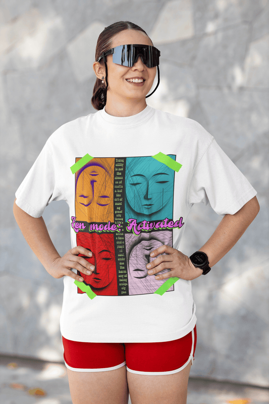 Zen Mode Oversized T-Shirt | The OddBall Wagon