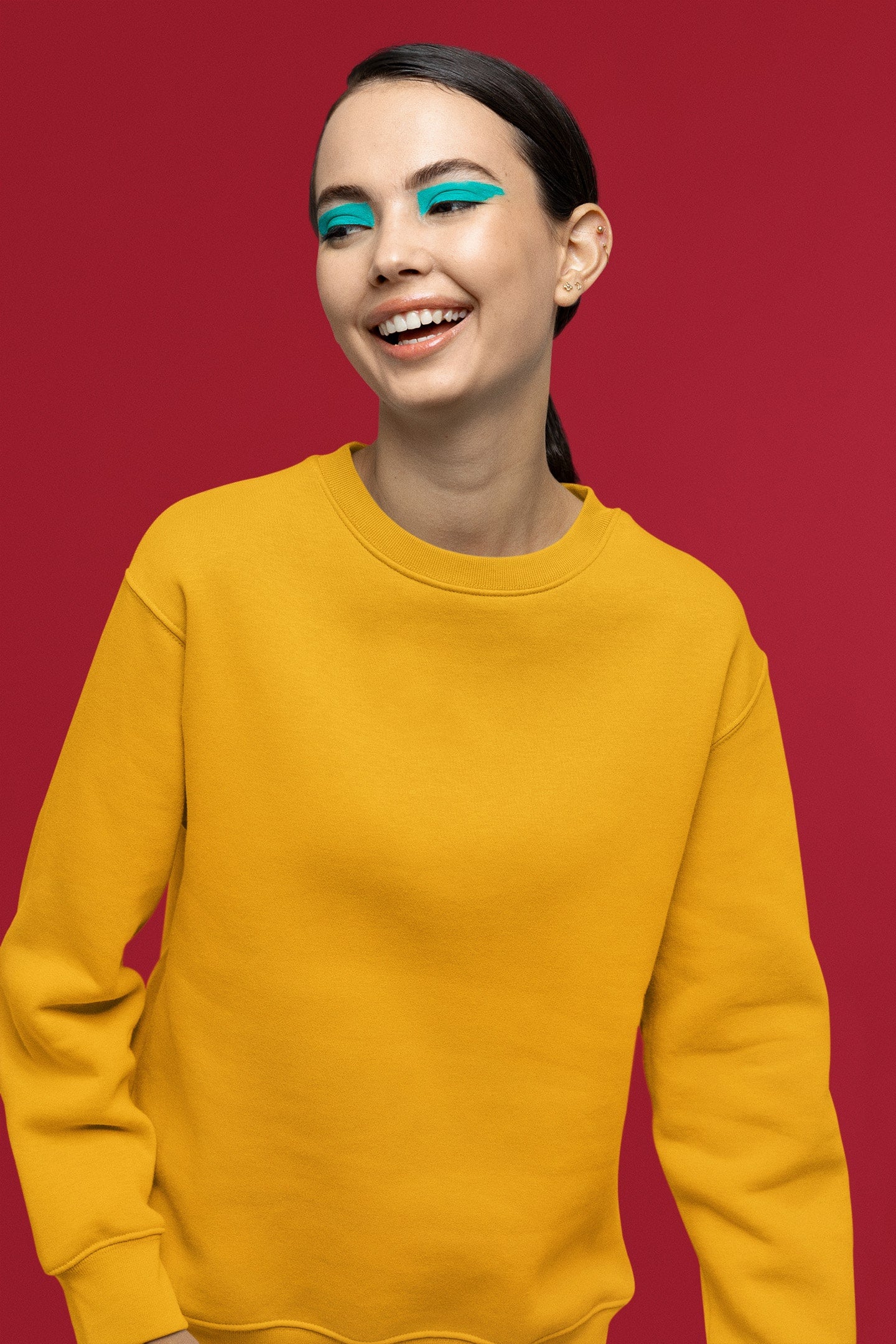 Women's Golden Yellow Sweatshirt | The OddBall Wagon