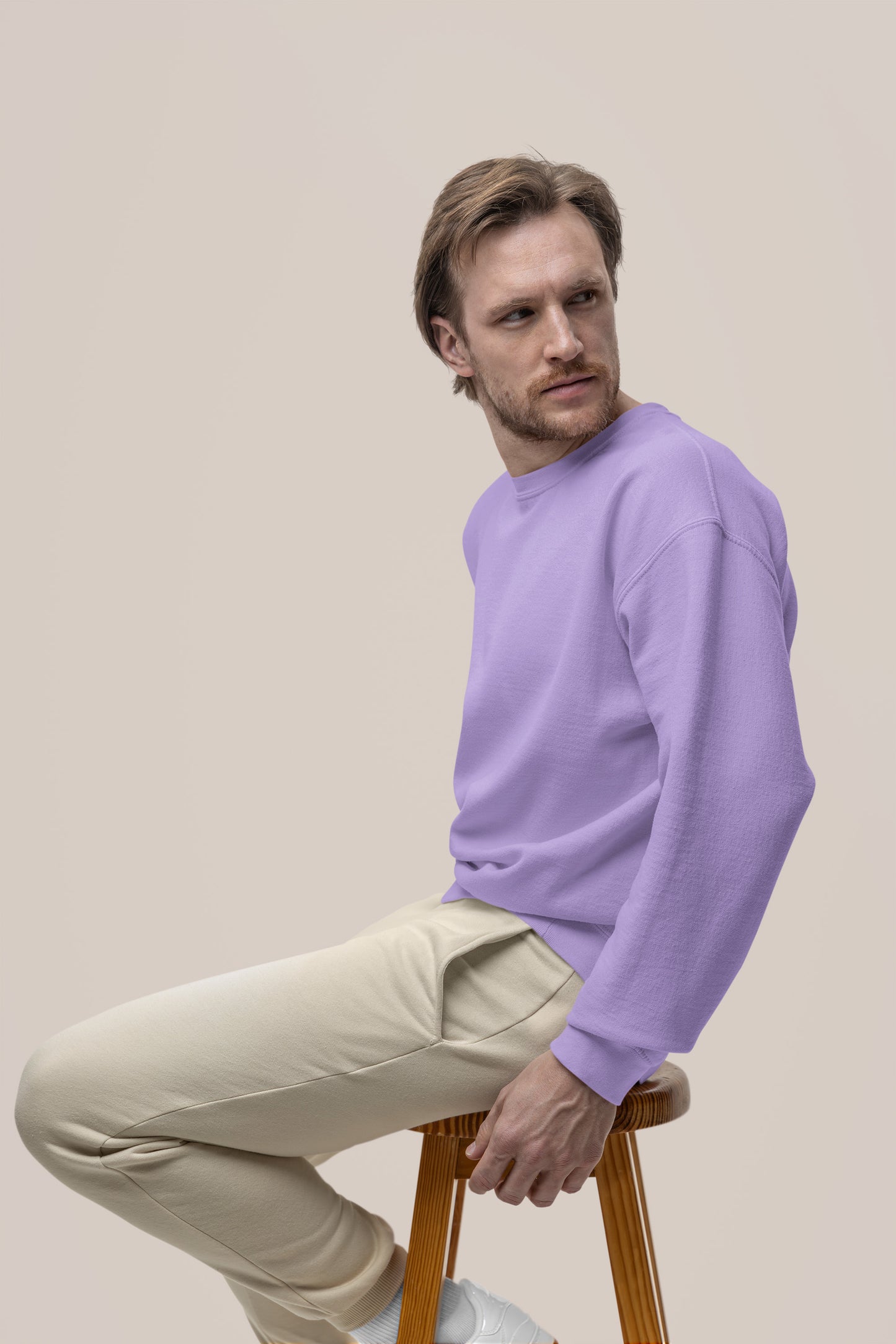 Classic Men's Iris Lavendar Sweatshirt | The OddBall Wagon