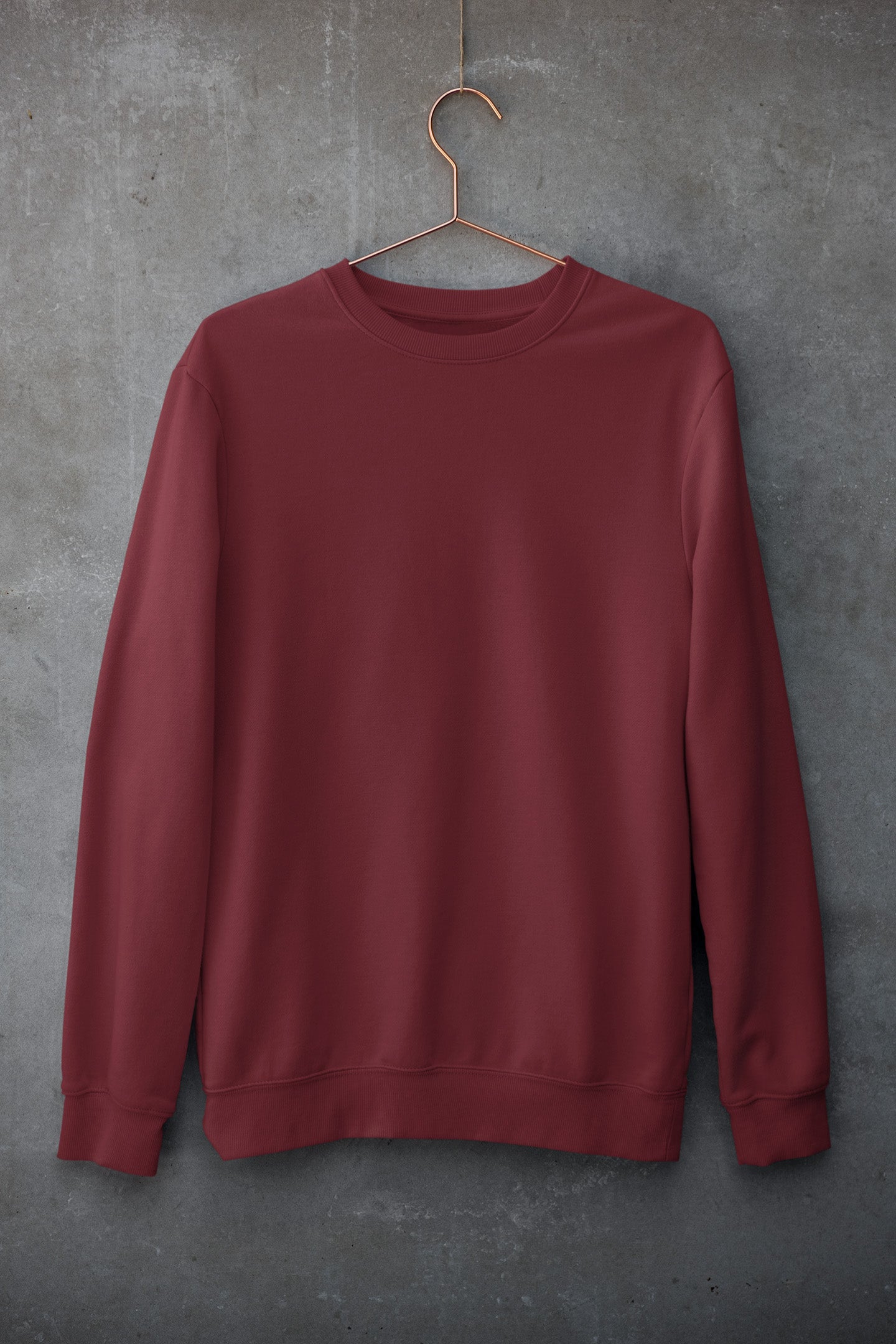 Classic Men's Maroon Sweatshirt | The OddBall Wagon