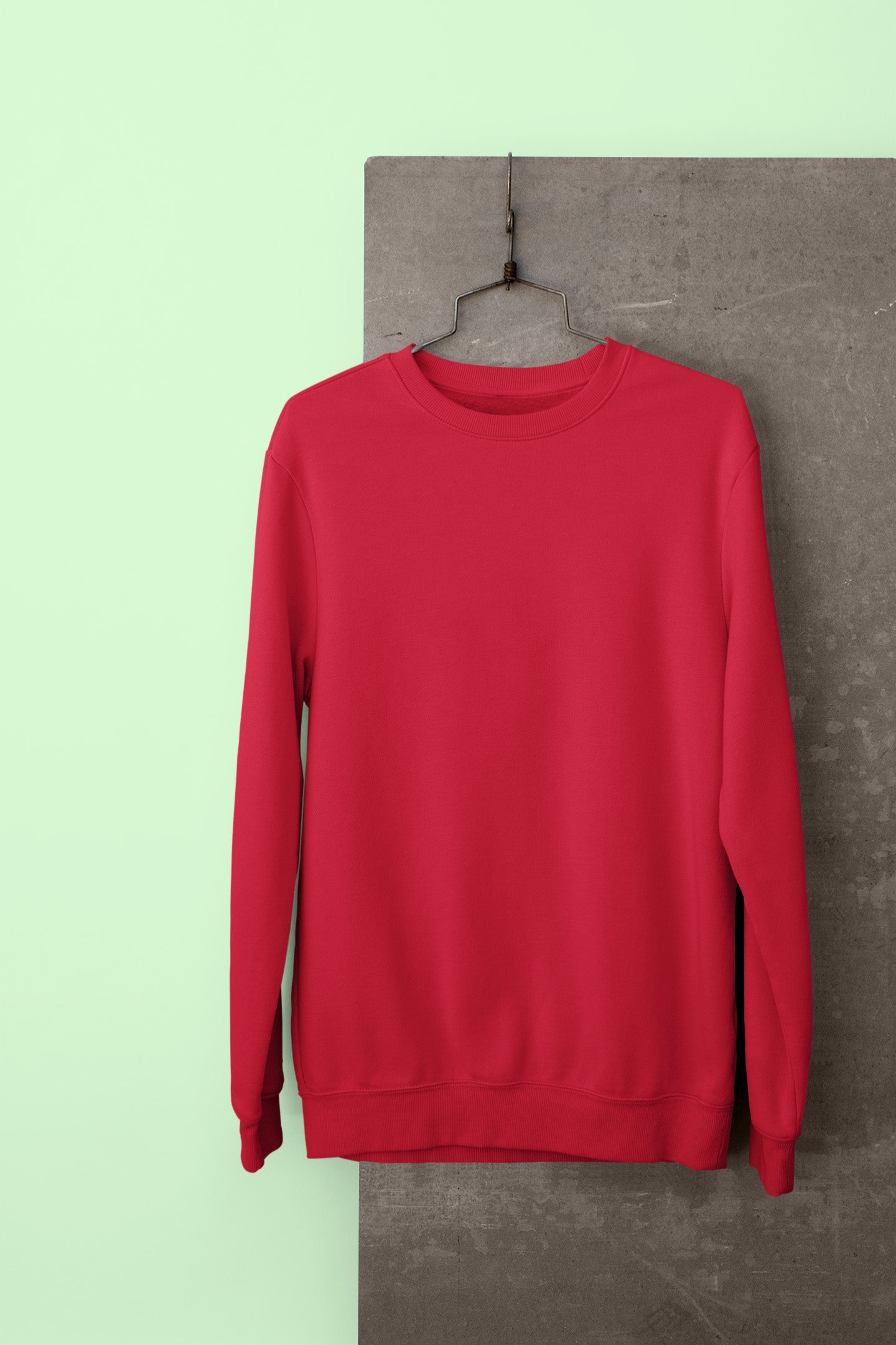 Classic Men's Red Sweatshirt | The OddBall Wagon