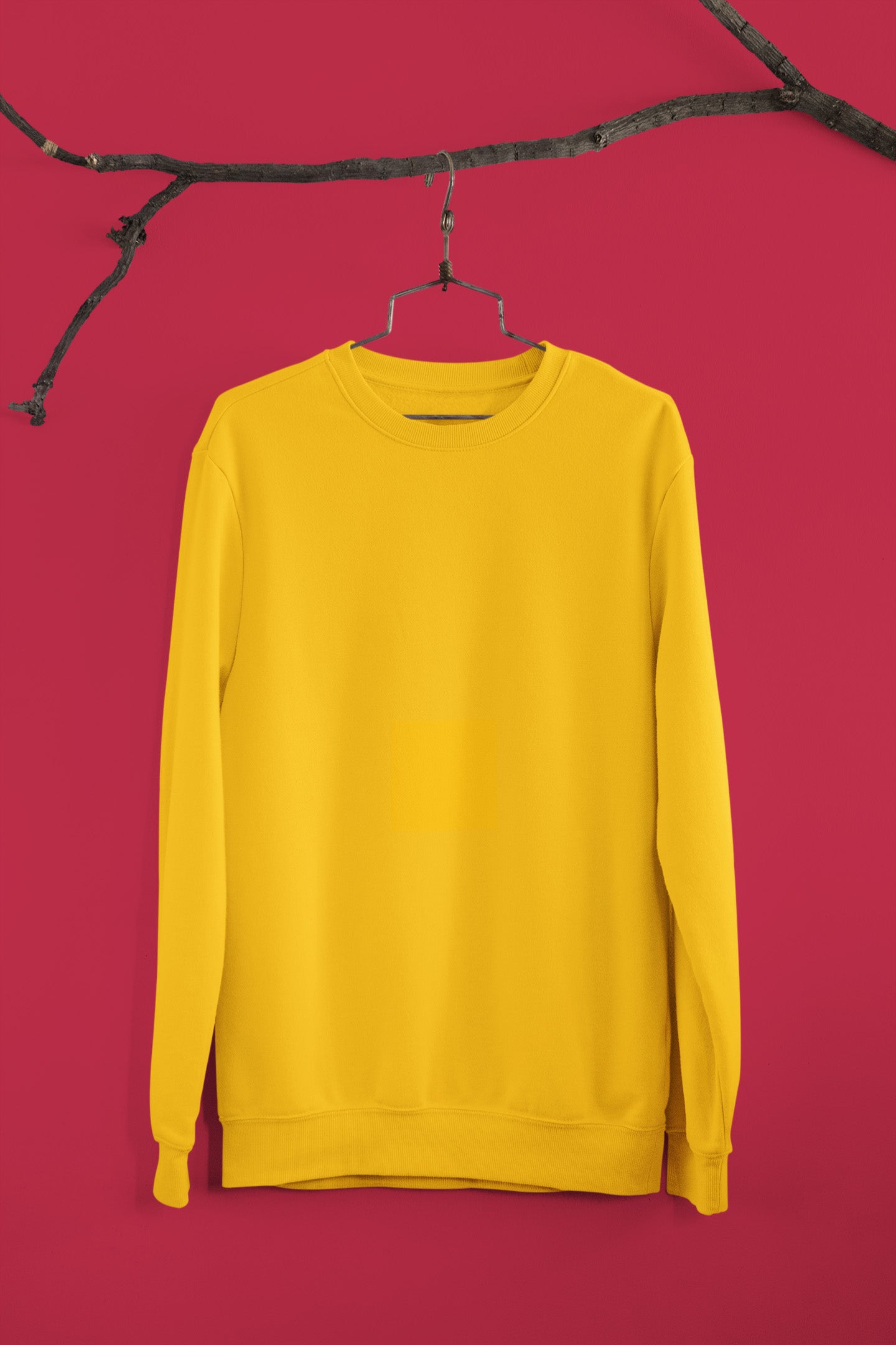 Women's Golden Yellow Sweatshirt | The OddBall Wagon