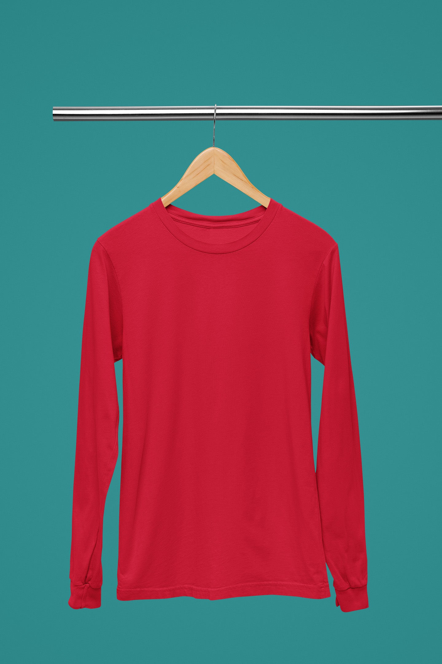 Women's Classic Red Long Sleeve | The OddBall Wagon