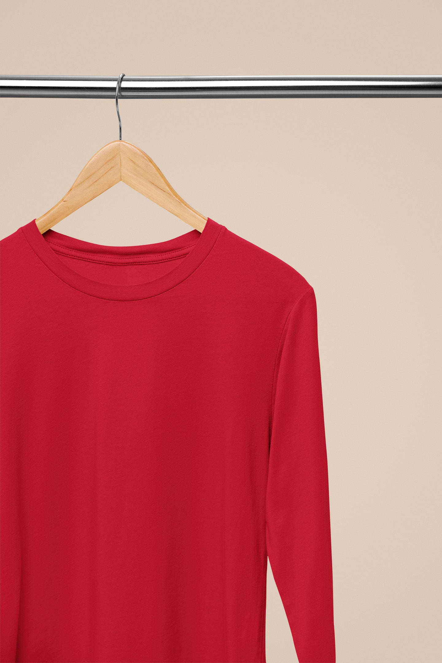 Men's Classic Red Full Sleeves | The OddBall Wagon