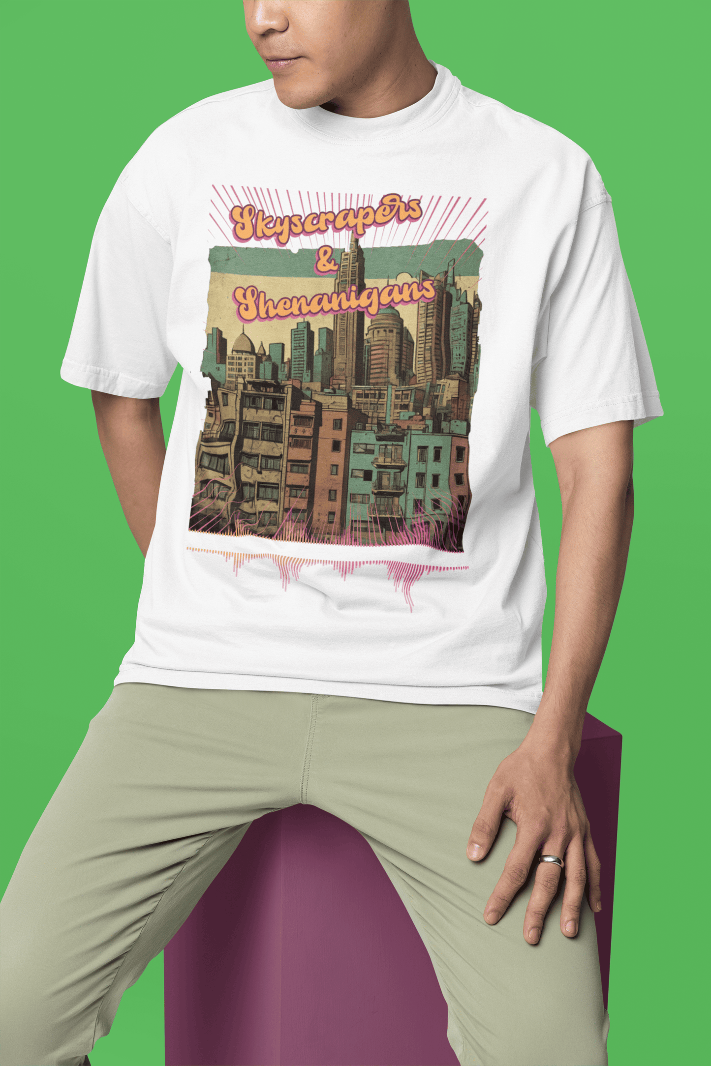 Urban Adventures Oversized T-Shirt | The OddBall Wagon