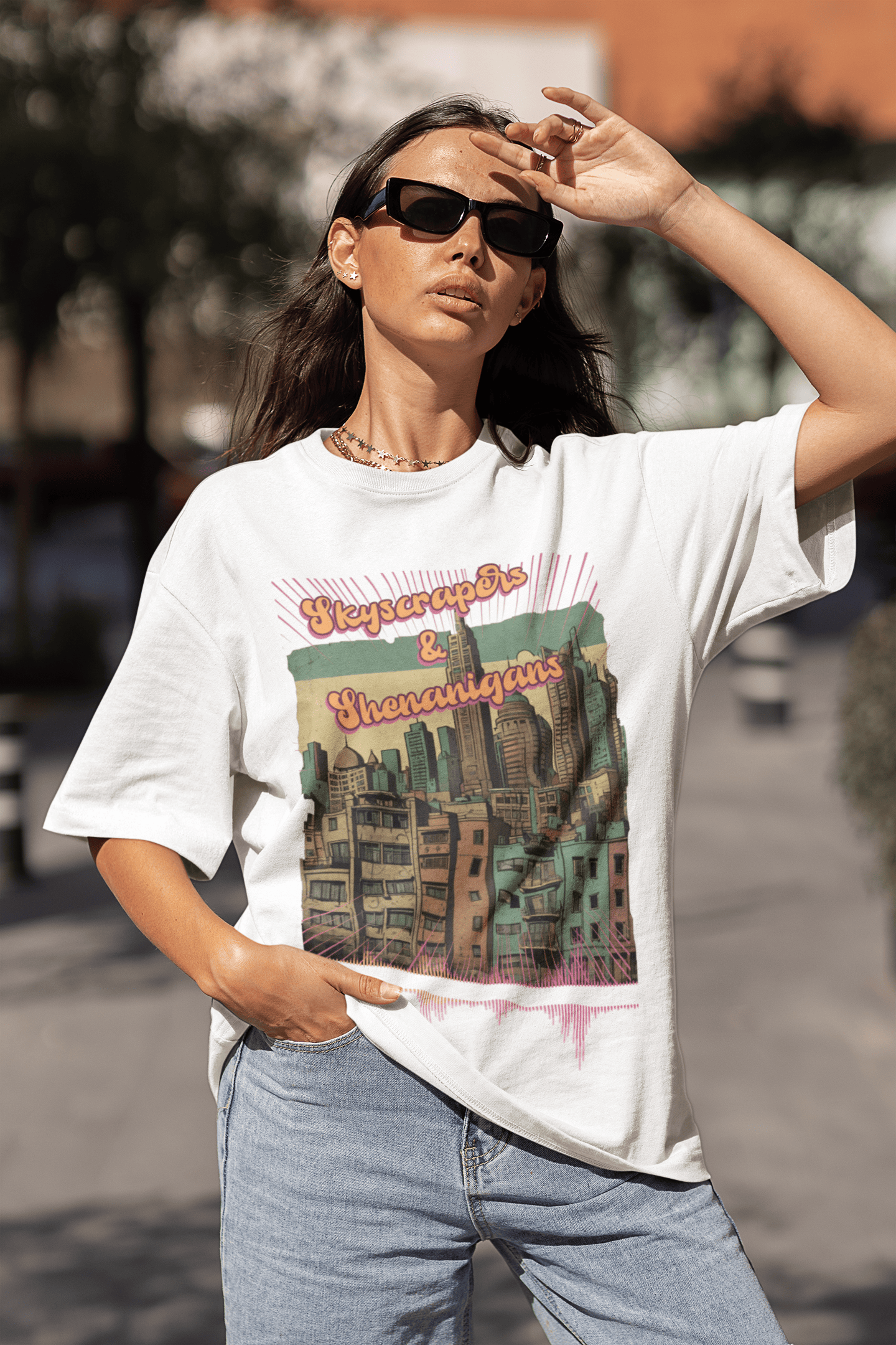 Urban Adventures Oversized T-Shirt | The OddBall Wagon