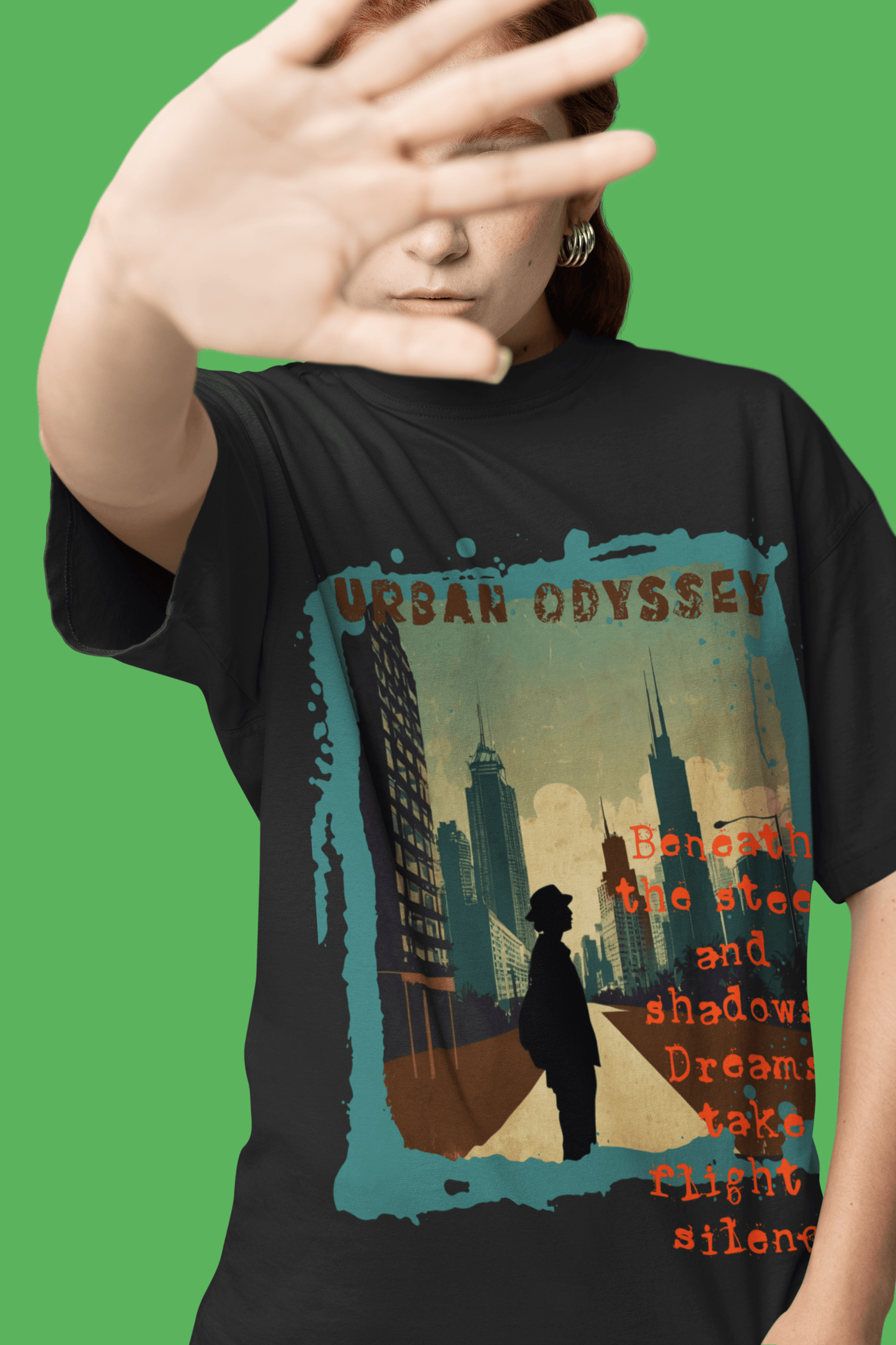 Urban Odyssey Oversized T-Shirt | The OddBall Wagon