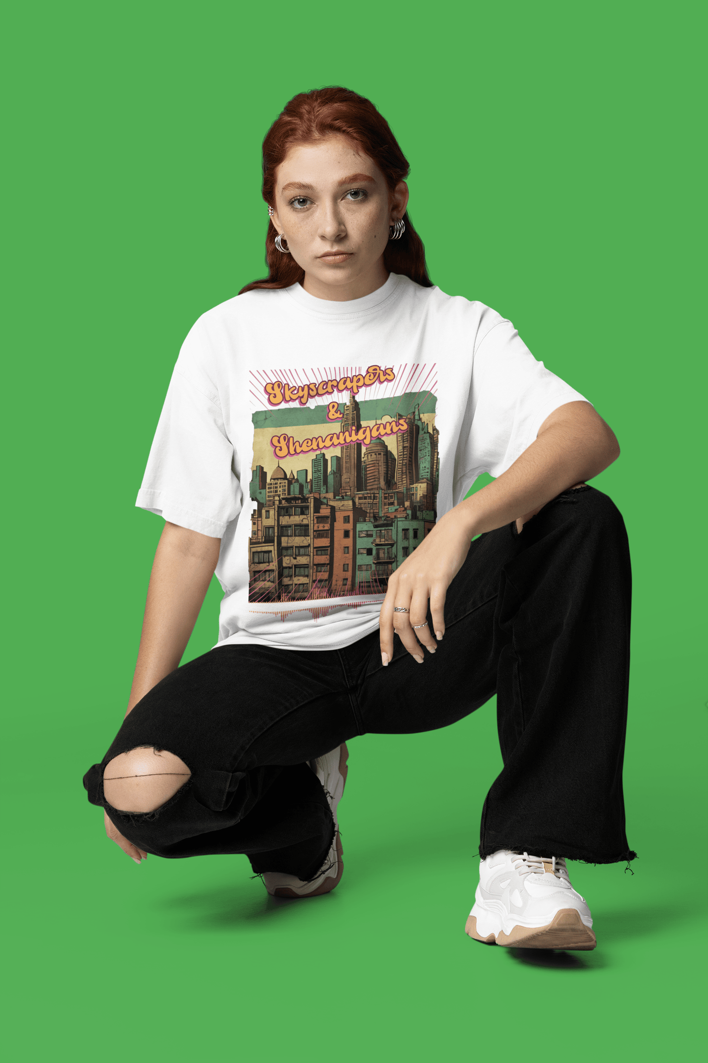 Urban Adventures Oversized T-Shirt | The OddBall Wagon