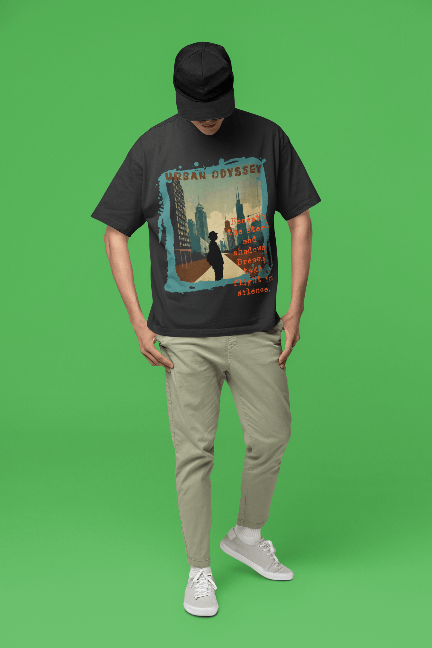 Urban Odyssey Oversized T-Shirt | The OddBall Wagon