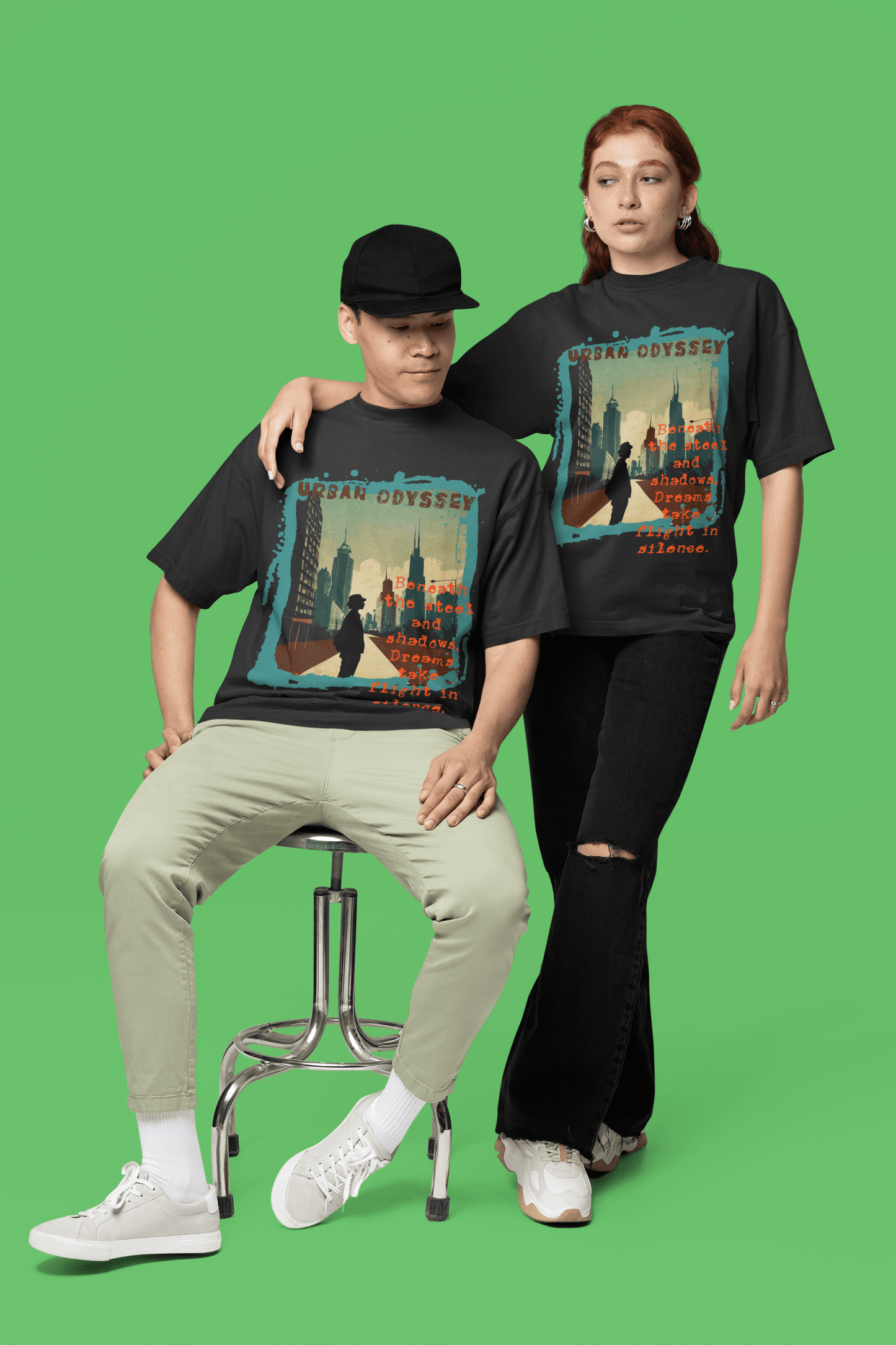 Urban Odyssey Oversized T-Shirt | The OddBall Wagon