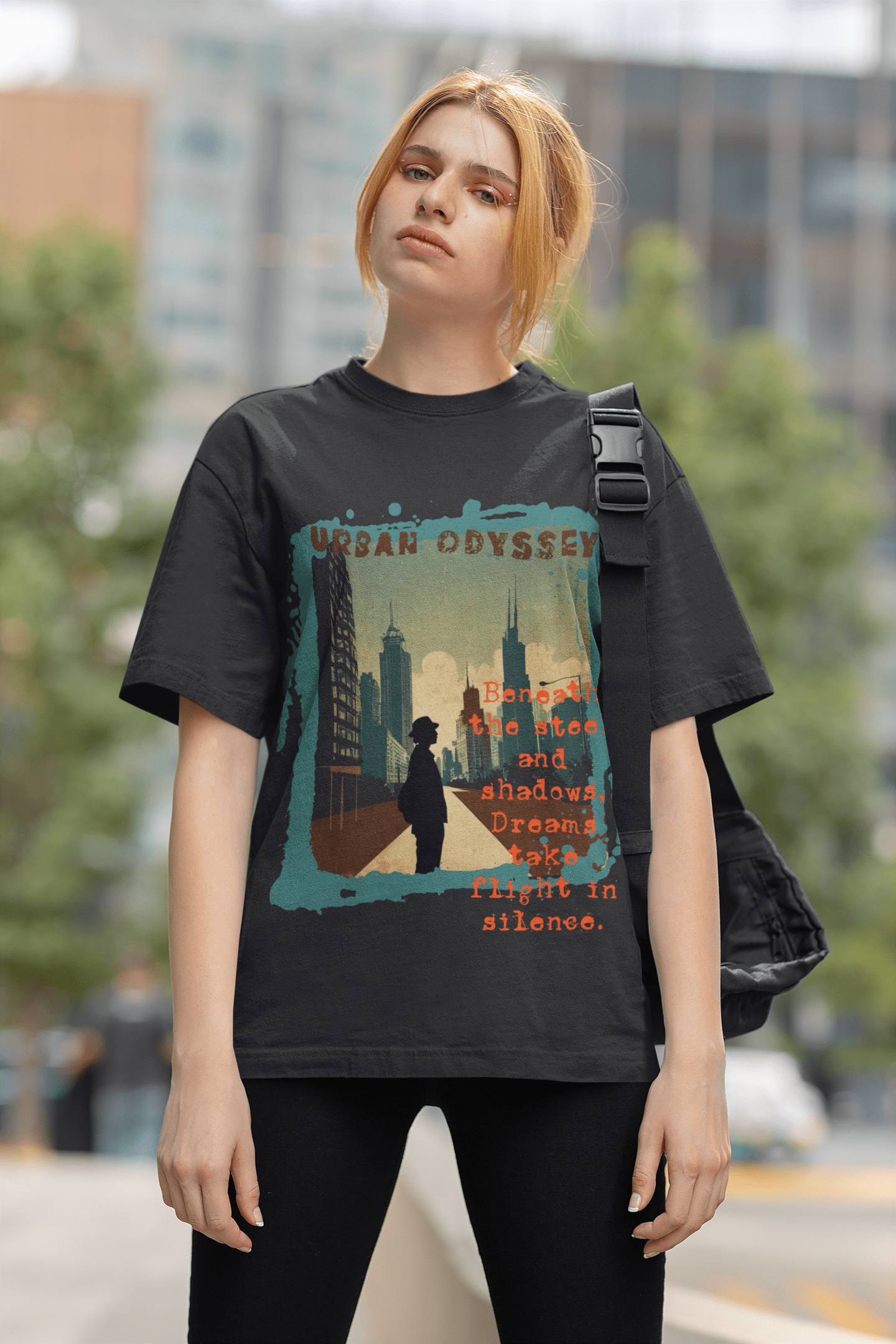 Urban Odyssey Oversized T-Shirt | The OddBall Wagon